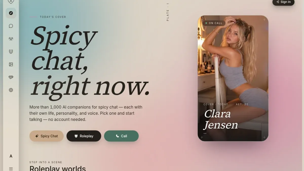 Spicy Chat AI Soulmate screenshot