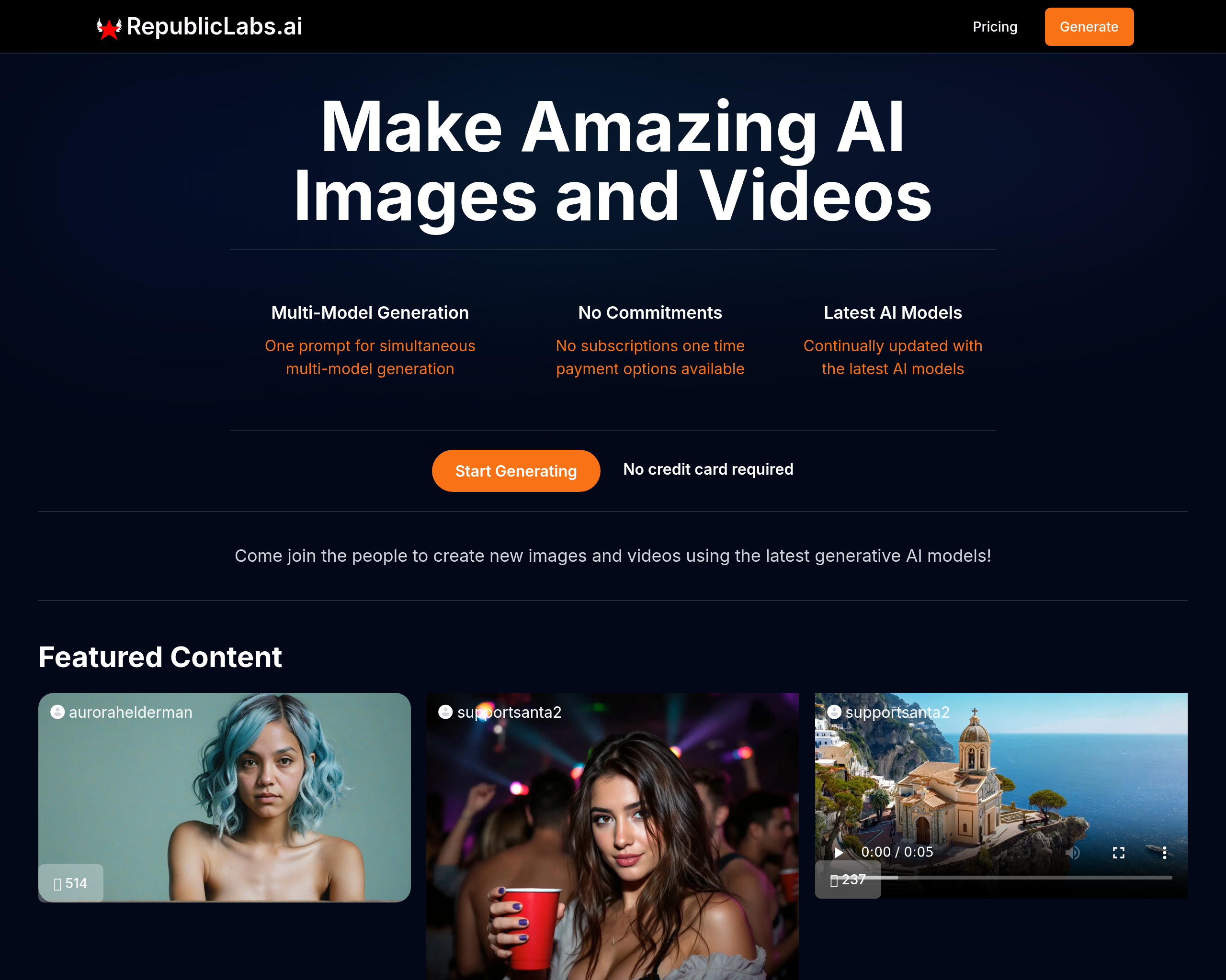 RepublicLabs.ai Screenshot